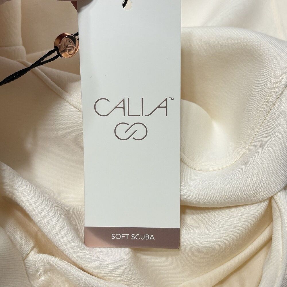 Calia Soft Scuba High-Rise Jogger Women’s Medium Cream Athleisure NWT - Picture 7 of 8